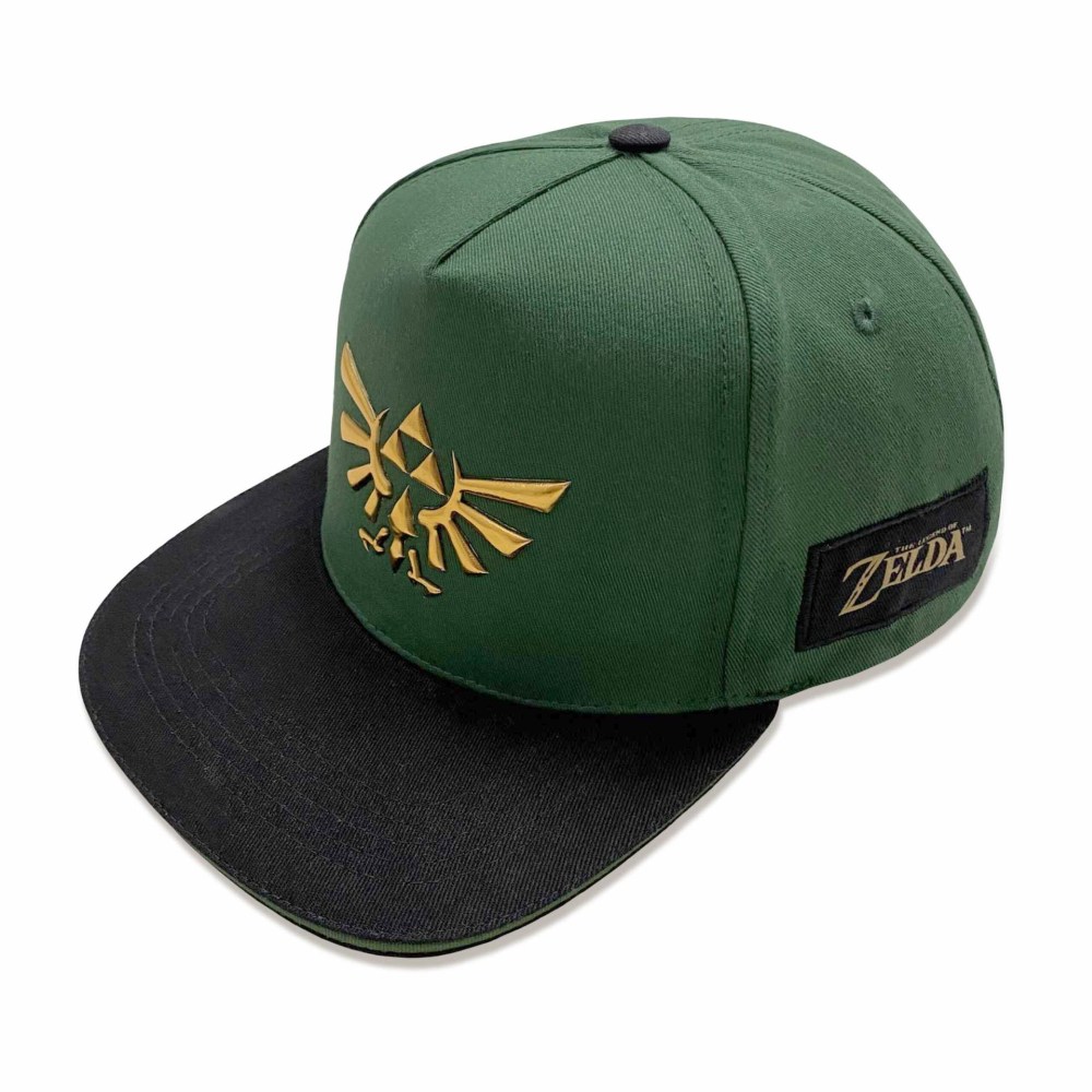 Nintendo The Legend Of Zelda - Symbol Hysteresenkappe - Grün/Schwarz